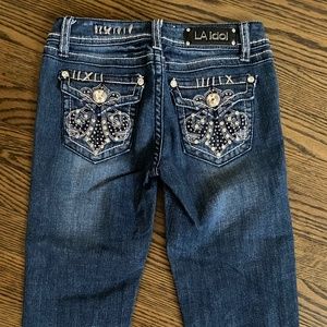 L.A. Idol Capri Jeans Sz 12